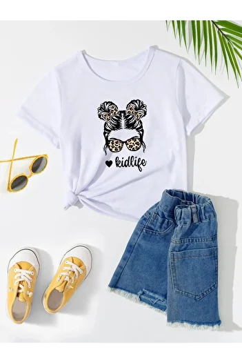 LePold Kidlife Printed Girl T-Shirt