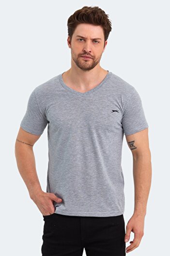 Slazenger Ανδρικό μπλουζάκι Sargon Ktn Γκρι