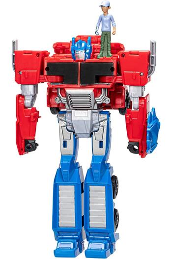 Hasbro Transformers Toy Earthspark Spin Changer Optimus Prime 20 Cm