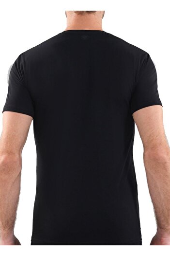 Blackspade Men's Black Crew Neck Undershirt Aura 9506