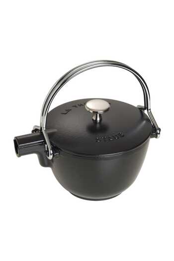 STAUB Casting La Cocotte Teapot |   Cast Iron |   1.1 L Black