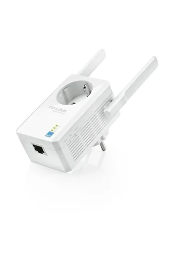 TP-LINK 300 Mbps N Wireless Wi-Fi Plug-In Expansion Tool with Two Antennas with Socket