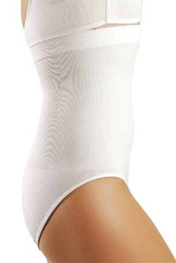 Elija White Maternity Slip Corset White Slip