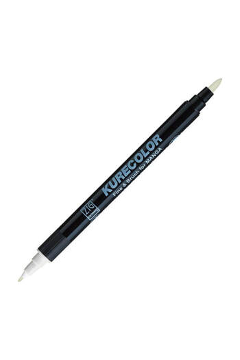 Zig Zıg Kurecolor Cartoonist Fine & Brush Marker Cnkc2200 Double Ended Manga and Graphic Marker No:b01 Blend