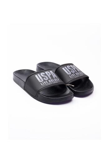 U.S. Polo Assn. GUSTY Black Men's Slippers 100509988