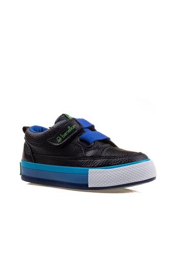 Benetton Black Baby Unisex Sports Shoes Bn-30445