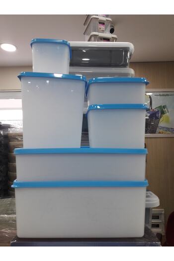 HOBBY LİFE 6-Piece Alaska Deep Freezer Vacuum Storage Container