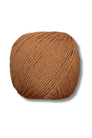 OrganicKid Organik Pamuk Amigurumi Punch 50 gr El Örgü Ipi Taba Kahve