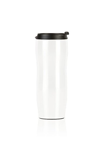 SEDEF SİLVER Double Layer 450 Ml Stainless Steel Coffee Tea Mug Thermos Cup