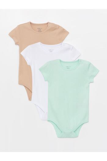LC Waikiki Crew Neck Baby Boy Snap Body 3 részes