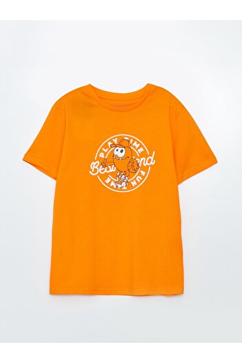 LC Waikiki Chłopiec — T-shirt z krótkim rękawem i okrągłym dekoltem