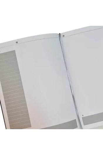 blume Acar Thermo Imprimat Copertă flexibilă neimprimată 21*30 cm 128 pagini Dot (punct) Planificator nedatat Negru-gri