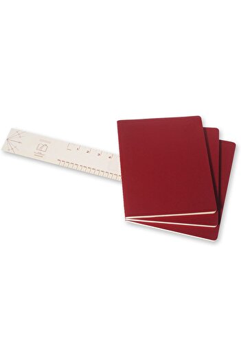 Moleskine Cahier Xl 3'lü Çizgisiz Not Defter, 19x25cm