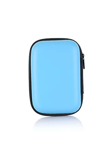 Streak Headphone Key Mini Storage Bag Leather Zippered