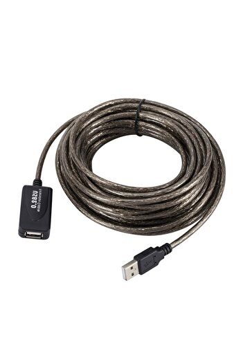 Triline 10 Metre Usb2.0 Sinyal Güçlendirici Profesyonel Çipli Usb Extension Uzatma Kablosu