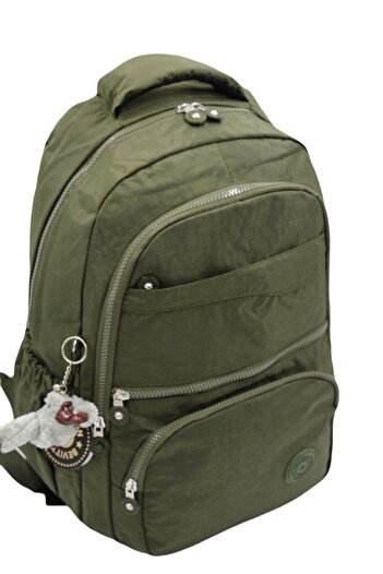 Bevitton Bvt-2400 Khaki Water Resistant School Bag Unisex Daily School Backpack