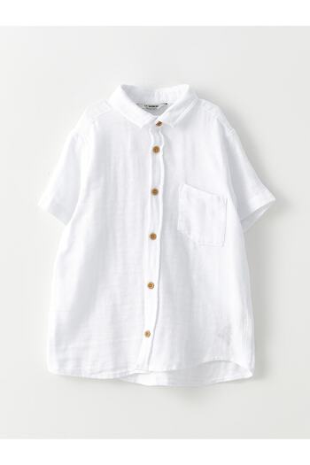 LC Waikiki Basic rövid ujjú ing fiúknak