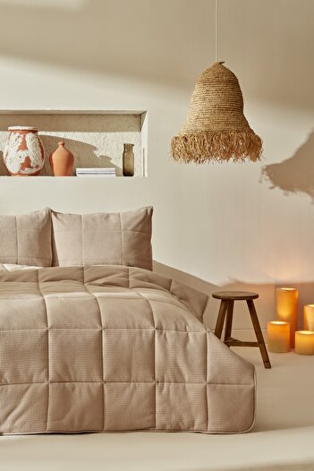 Karaca Home Muse Spring Tek Kişilik Comfort Set Taş