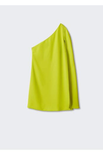 MANGO Woman Asimetrik Pelerin Elbise