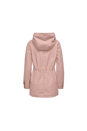 ONLY Onlrace Short Raincoat Otw Women's Casual Jacket15161241-rose-smoke Pink