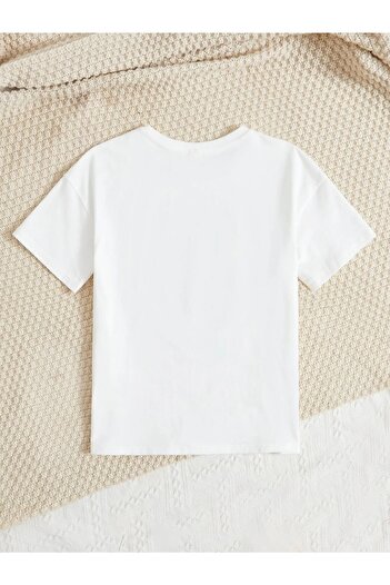 LePold Warning Teddy Bear Printed Girl/Boy T-Shirt