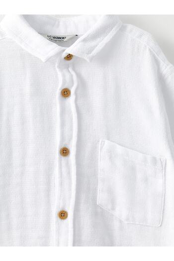 LC Waikiki Basic rövid ujjú ing fiúknak