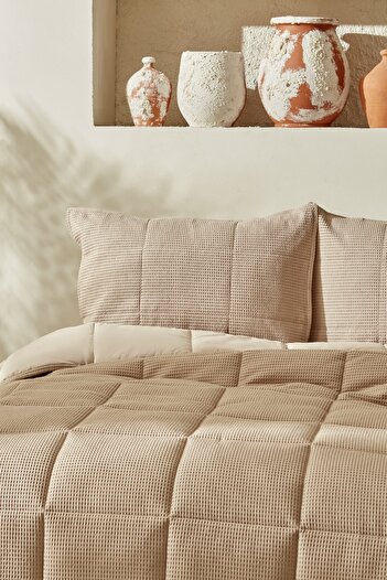 Karaca Home Muse Spring Tek Kişilik Comfort Set Taş