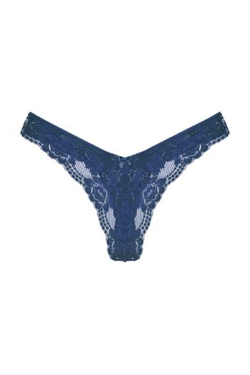 HNX Pachet de 7 chiloți tanga brazilian cu talie înaltă din dantelă