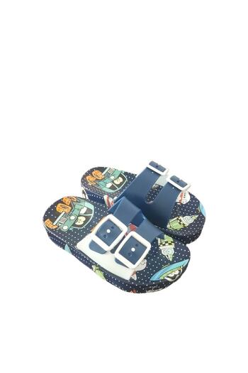 Behtah Kundura Children's Non-Slip Sole Adjustable Slippers Beach Pool Beach Daily Slippers Unicorn