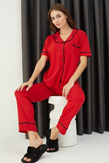 ELİTOL BUTTONED PAJAMA SET