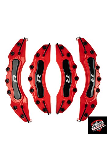 LifeTime R Brake Caliper Cover 4 Pieces R Red