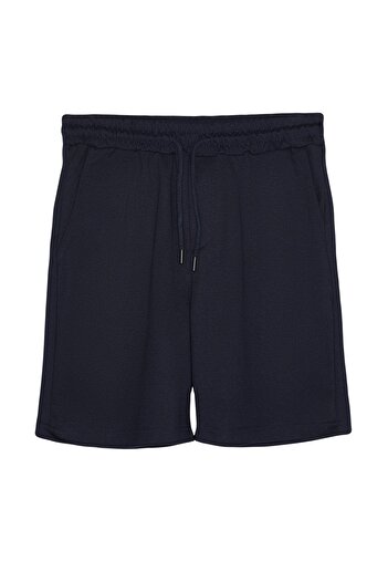 Trendyol Collection Navy Blue-Stone 2-pack - Σορτς κανονικής κοπής TMNSS21SR0095