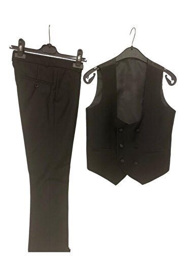 Doctor Boy's 3-Piece Satin Collar Single Button Tuxedo Suit