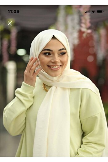 Nilbutik Hijab Cotton Crash Jazz Shawl Model