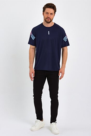 GENIUS STORE Store Men's Sports T-Shirt Printed Fitness, Training Fit T-shirt