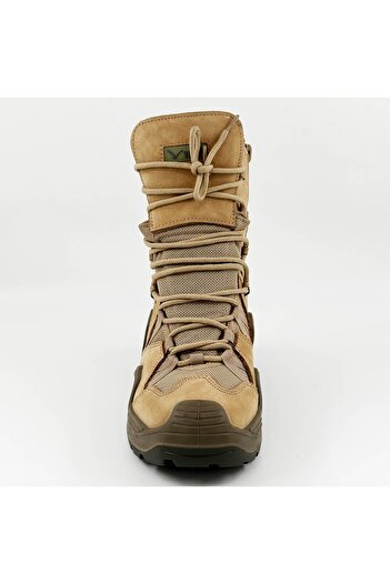 Vogel Unisex Bej Fermuarlı Outodor Askeri Bot M1491