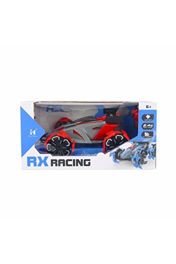 CAN OYUNCAK Rc Uzaktan Kumandalı Dumanlı Şarjlı Kırmızı Racing Araba