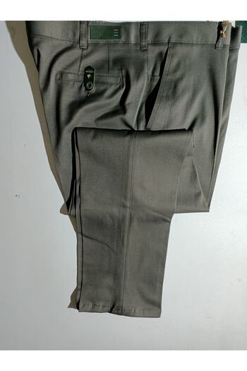 LAMPART Classic Plus Size Linen Trousers
