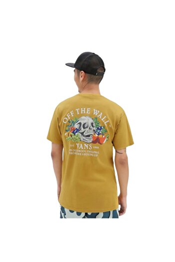Vans Ground Up Sarı Unisex T-shirt