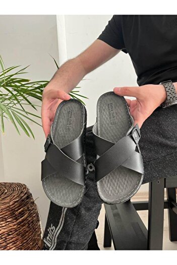 Behtah Kundura Ultra Soft Non-Slip Full Anatomical Sole Men's Daily Slippers