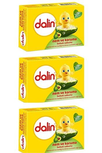 Dalin Nem Ve Koruma Bebek Sabunu 100 Gr 8690605062767 (3 Adet)