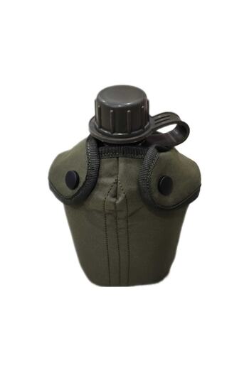 a+ aksoy tactical Aluminum Military Flask with Case