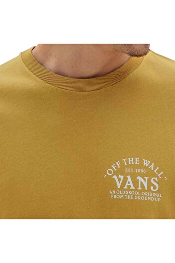 Vans Ground Up Sarı Unisex T-shirt