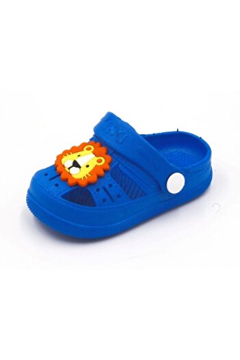 Daye Non-Slip Sole, Animal Figured, Orthopedic Children's Sandals Slippers - Blue