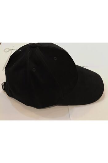 Orijin Tekstil Iron Maiden Text Embroidered Unisex Black Hat