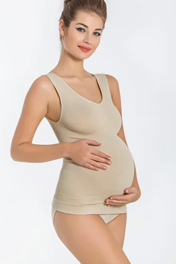 Miss Fit Capless Thick Strap Maternity Maternity Undershirt 1636