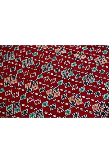 BAKIRÖZÜ HOME Şark Köşesi Halısı Modelleri Otantik Kilim Şili Modeli Kırmızı