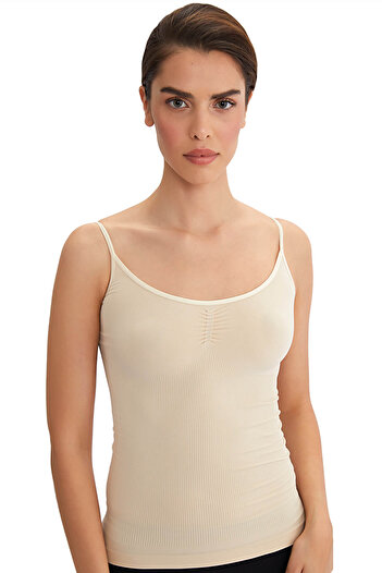 AYYILDIZ Women's Nude Seamless Undershirt 602