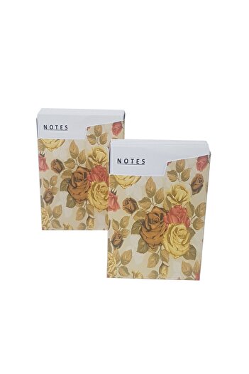 cabuk baskı 8x12 Cm Printed Notepad 2 Pieces