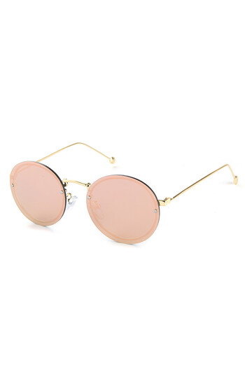 Di Caprio Unisex Round Sunglasses DTX1250F